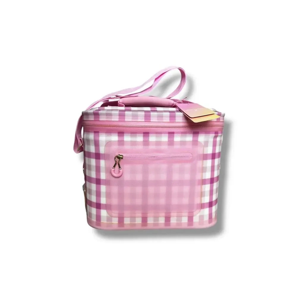 Pink White Gingham Check Cooler by Stoney Clover Lane x Target